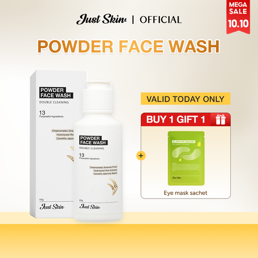 Powder Face Wash Justskin